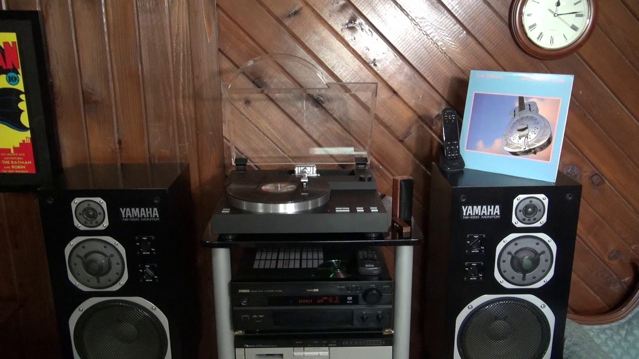 Yamaha PX-3 Linear Tracking Turntable Demo - Brothers In Arms (Dire Straits)