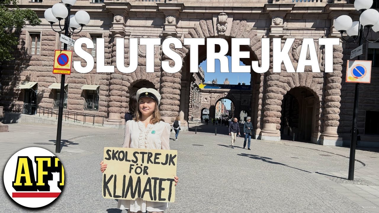 Greta Thunberg skolstrejkar för sista gången – tar studenten