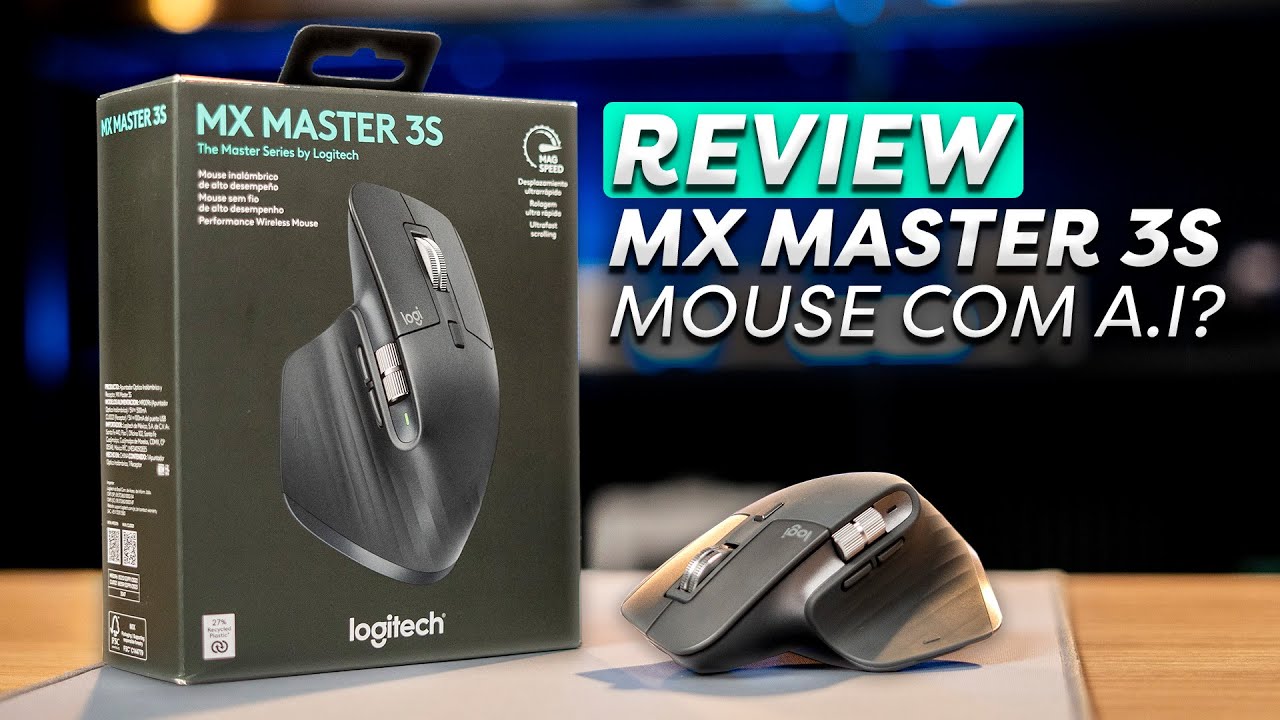 Esse mouse MUDOU como eu trabalho | Review MX Master 3s