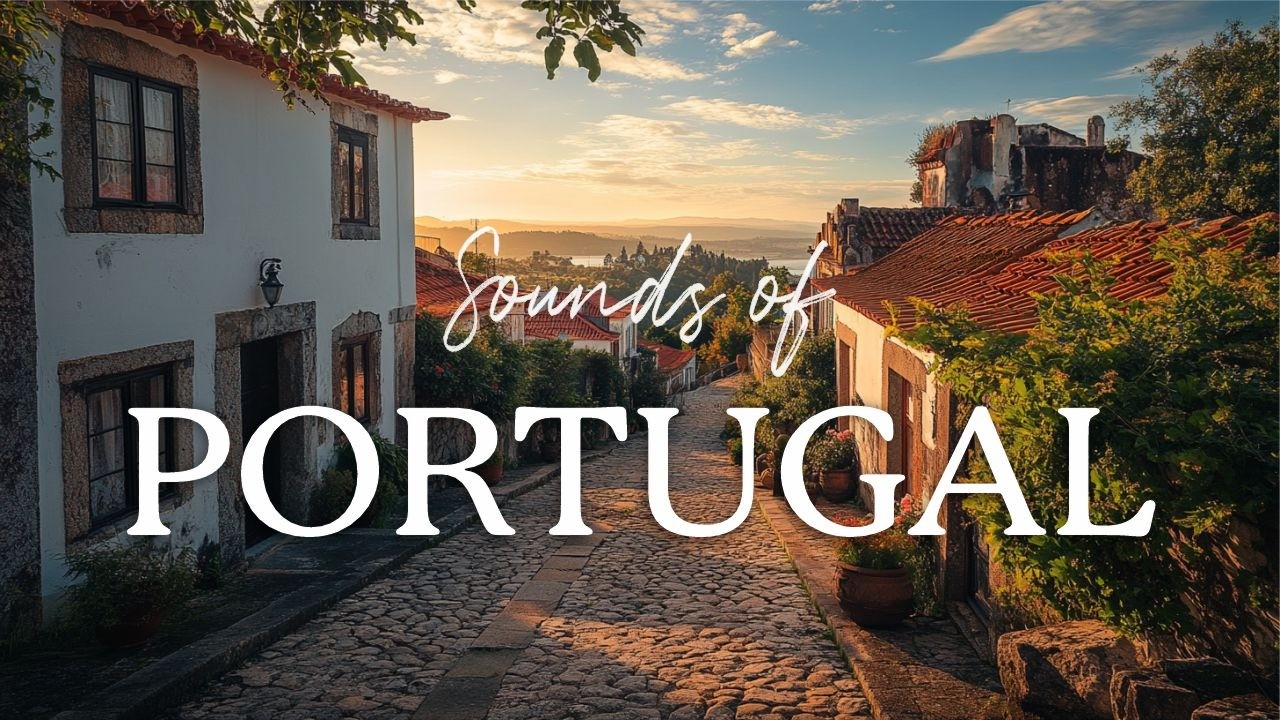 Portuguese Fado Music with Beautiful Portugal Travel Destinations | Relaxing Background Music