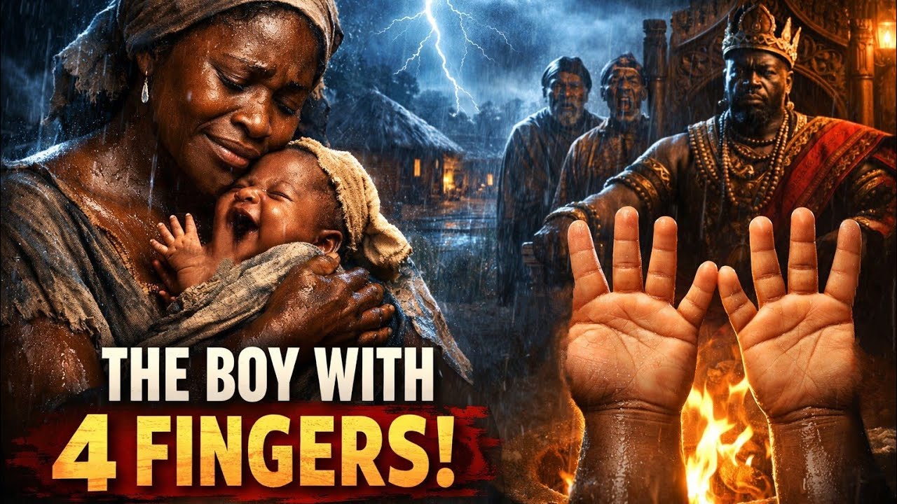 A boy with 4 fingers 