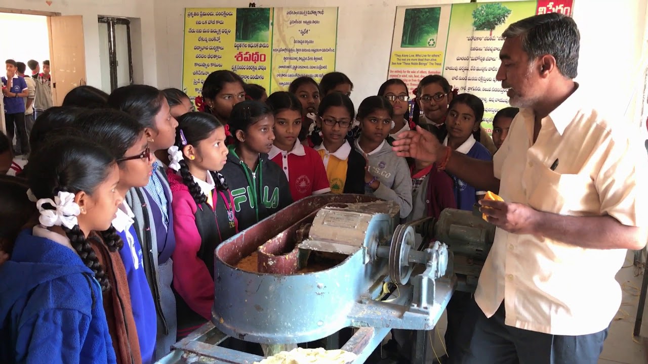 TS Model School | Elagandal | Karimnagar | How to Make Paper | Raghunandan Rao Joginapally