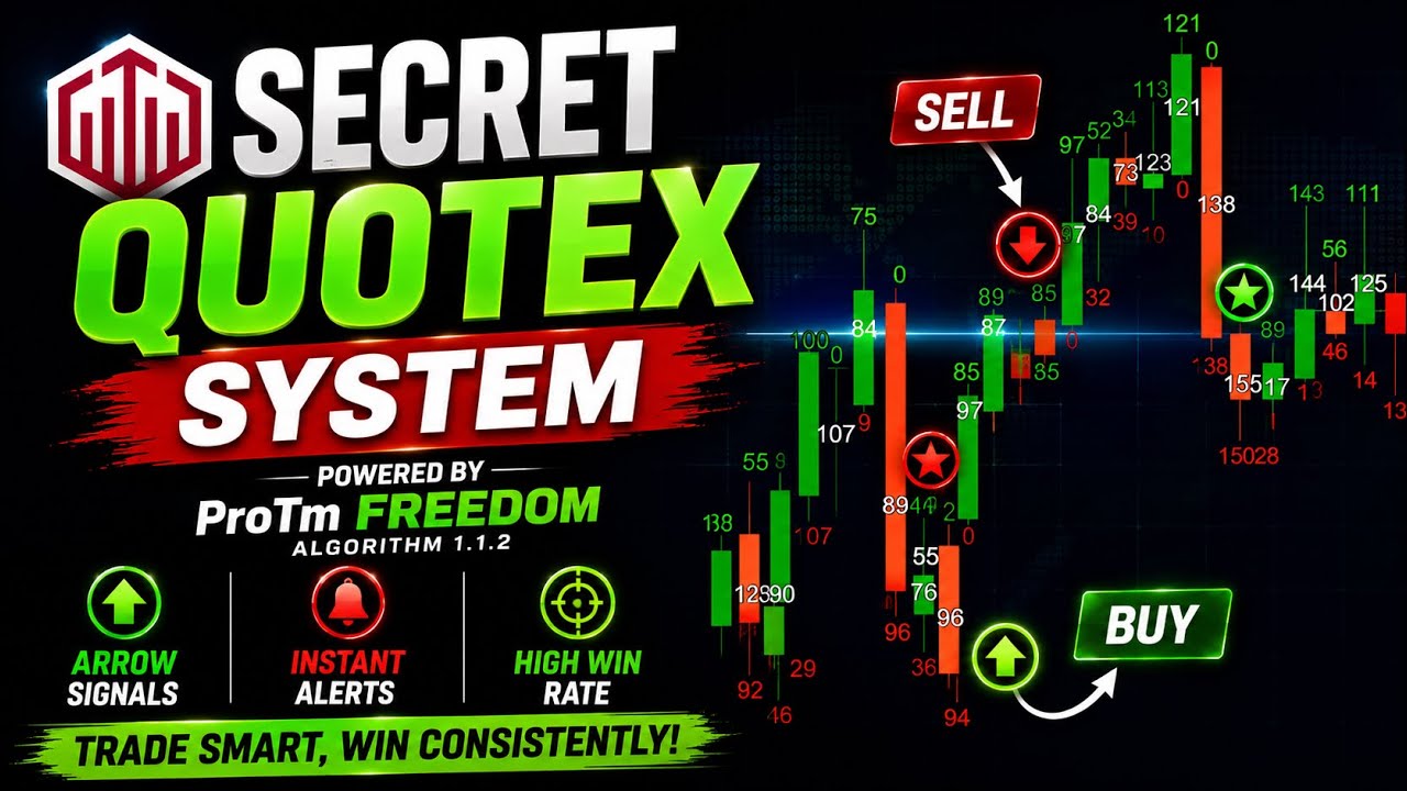 Secret Quotex 1 Minute Strategy | ProTm Freedom Algorithm