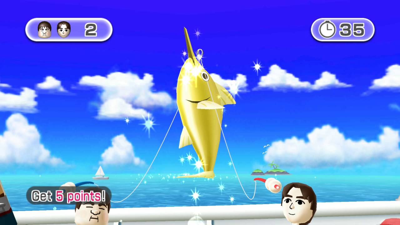 Wii Party: Balance Boat expert difficulty 60fps