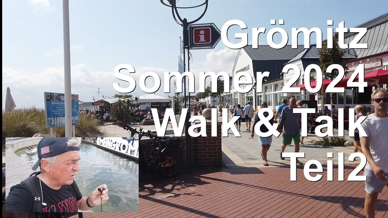 Grömitz 2024 Walk & Talk Strandpromenade - Was ist neu ? TEIL2