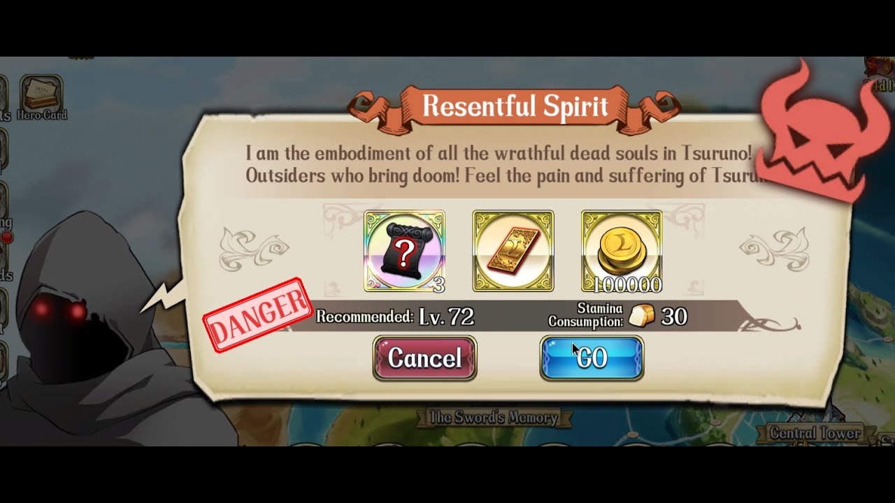 Langrisser Mobile - Arc 03 - Danger World's Event - Resentful Spirit