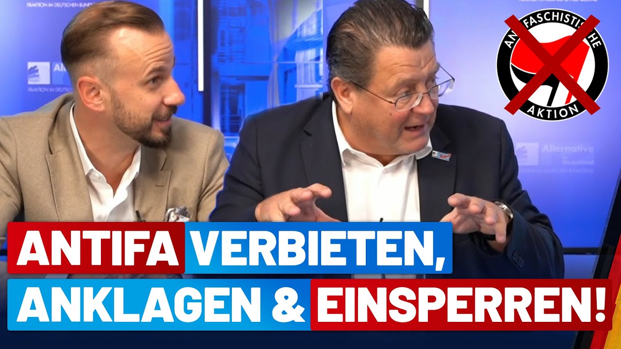Antifa-Verbot: Interview mit Stephan Brandner und Tobias Teich - AfD-Fraktion im Bundestag
