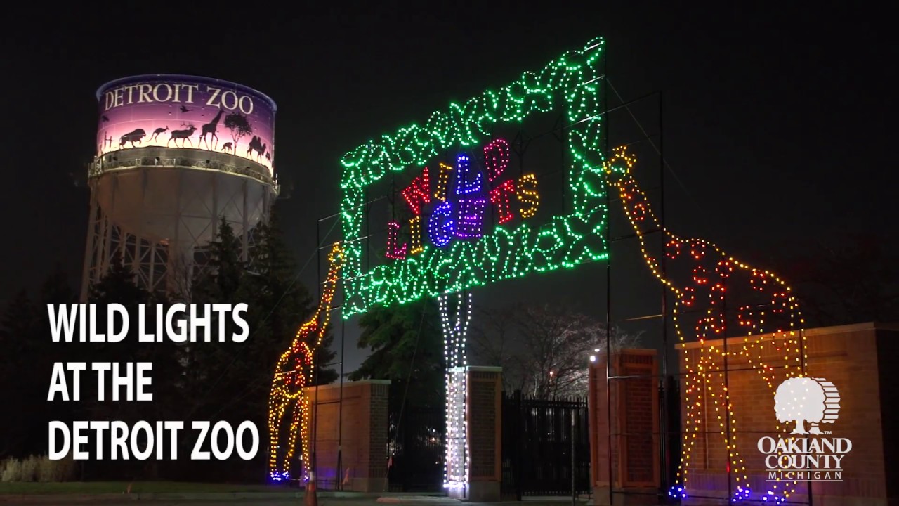 The Detroit Zoo Wild Lights
