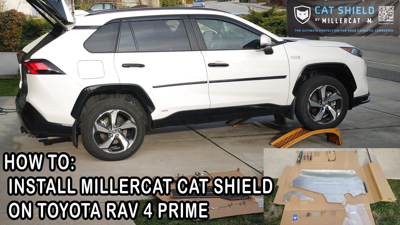 How To: Install MillerCAT V1 Cat Shield on Toyota Rav4 Prime