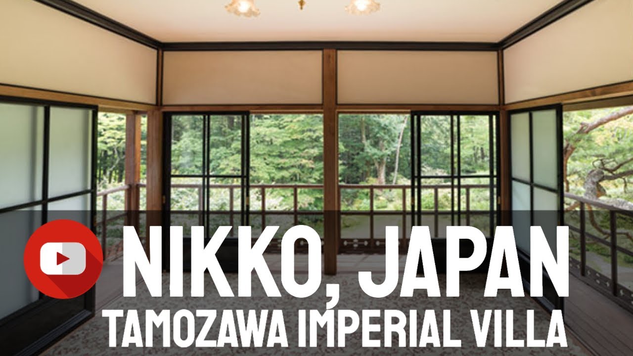 Inside Tamozawa Imperial Villa in 4k - Nikko Japan