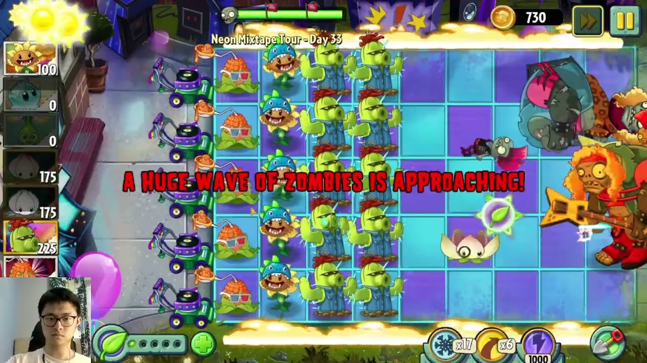 Continuing Dailies and Finishing Neon Mixtape Tour | PvZ 2 Reflourished