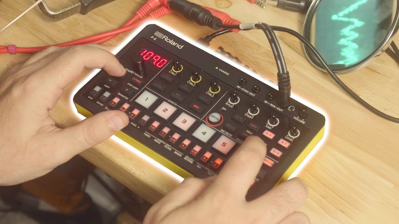 Roland P-6 // basically a modern pocket sized SP-303...