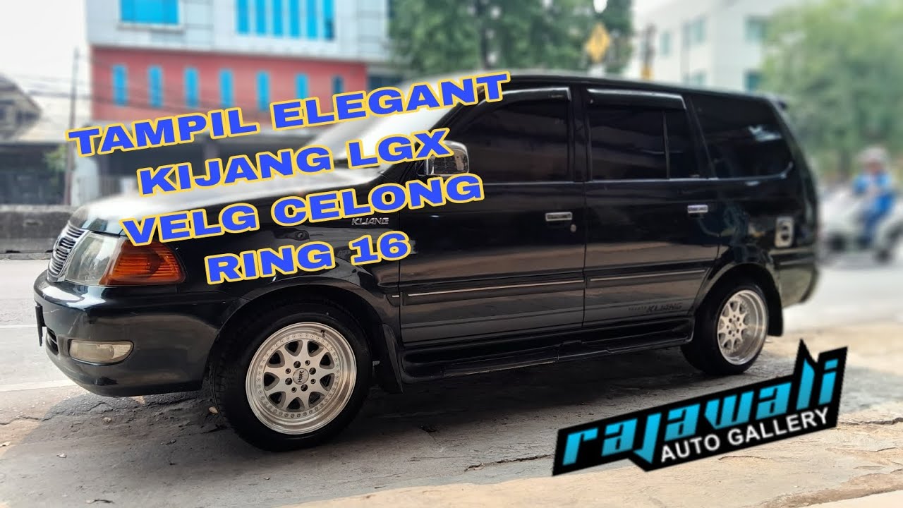 Modifikasi Mobil Kijang LGX Ganti Velg Celong  #hsroriginal Bavaria R16 plus Ban Acc Tampil Elegant