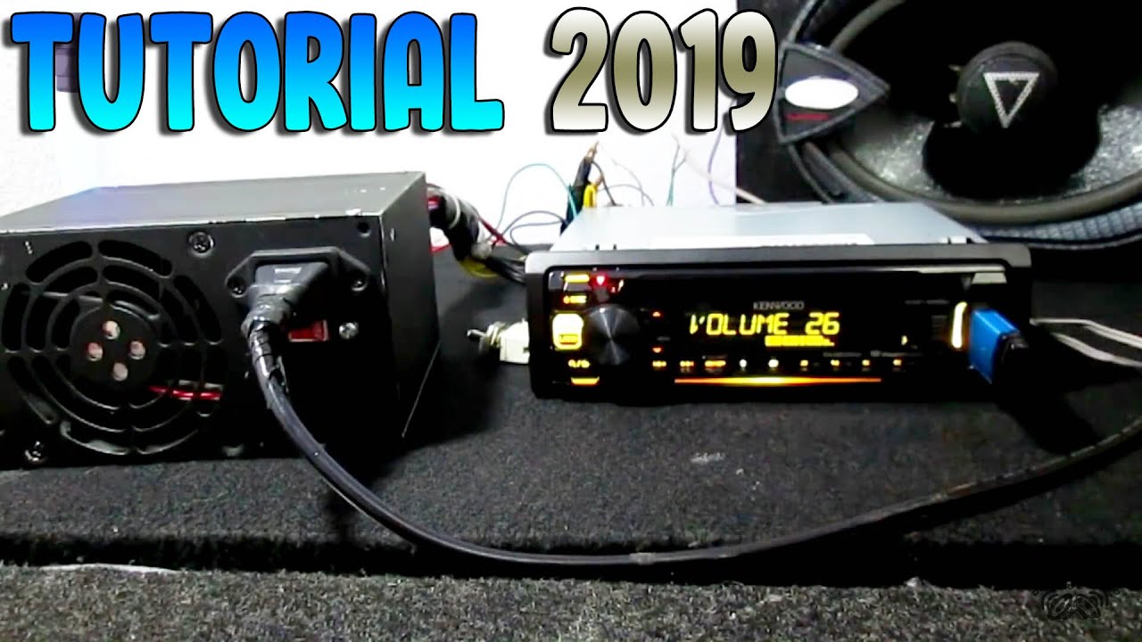 Como conectar Autoestereo a fuente de PC