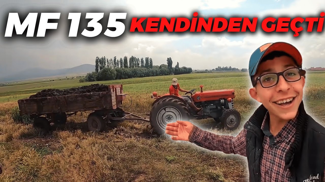 KURBANLIK KUZULARIMIZ GELDİ. MF 135 G&Uuml;BRE &Ccedil;EKERKEN KENDİNDEN GE&Ccedil;Tİ. G&Uuml;NL&Uuml;K İŞLER VLOG. [GoPro]