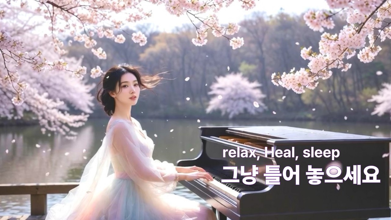 감성 힐링음악 #19k | Gentle Piano & Beautiful Birdsong | Relax, Heal, Sleep, 아름다운 새소리와 피아노로 마음을 펀하게 해주는 음악