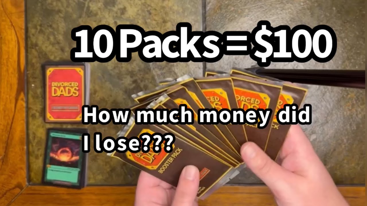 Opening 10 Packs of Divorced Dads: Courts of Chaos