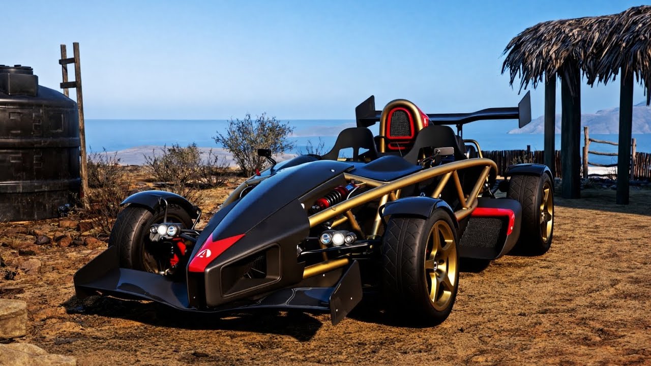 4K RELAXING DRIVE | Ariel Atom 500 V8 | Pure 10,000 RPM V8 Sound | Open-Wheel Cruise | No Commentary