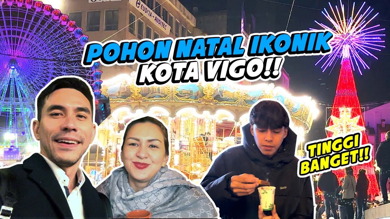 JALAN JALAN KE VIGO, SPANYOL! DONNA KULINERAN DI CHRISTMAS MARKET TERBESAR DI EROPA!!