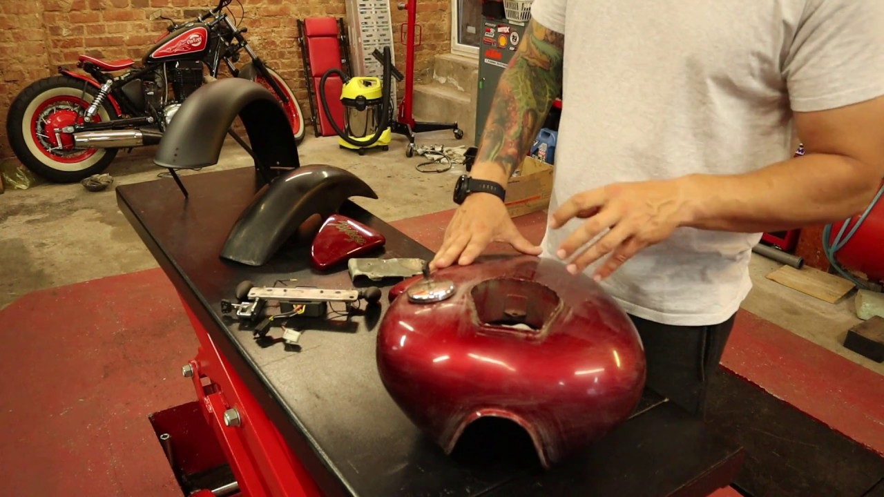 Folge 35 Bobber Aufbau (Lackieren Teil 1)