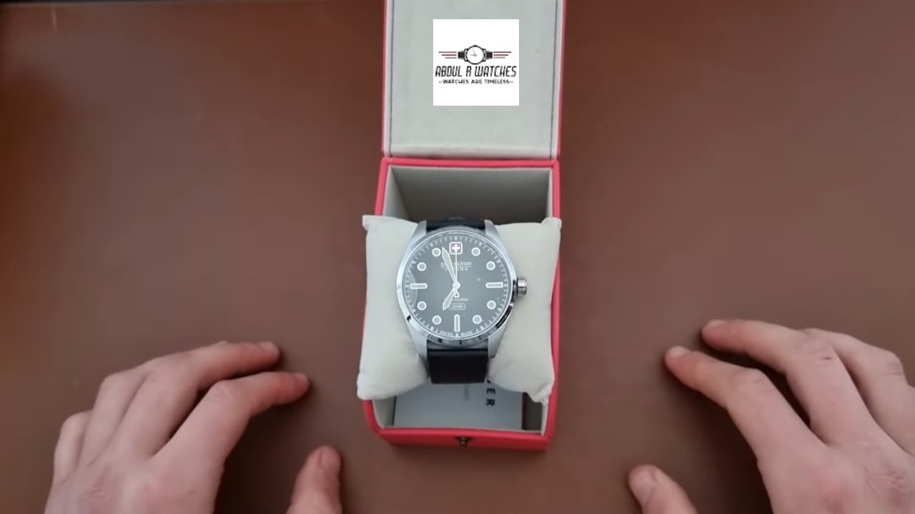 Распаковка 📦 Швейцарские военные кварцевые часы Hanowa Pilots (06-4345-7-04-007)