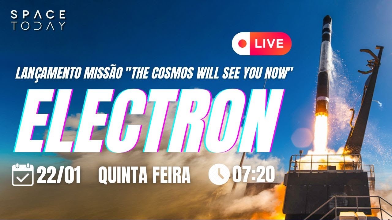 LANÇAMENTO DO FOGUETE ELECTRON | MISSÃO 