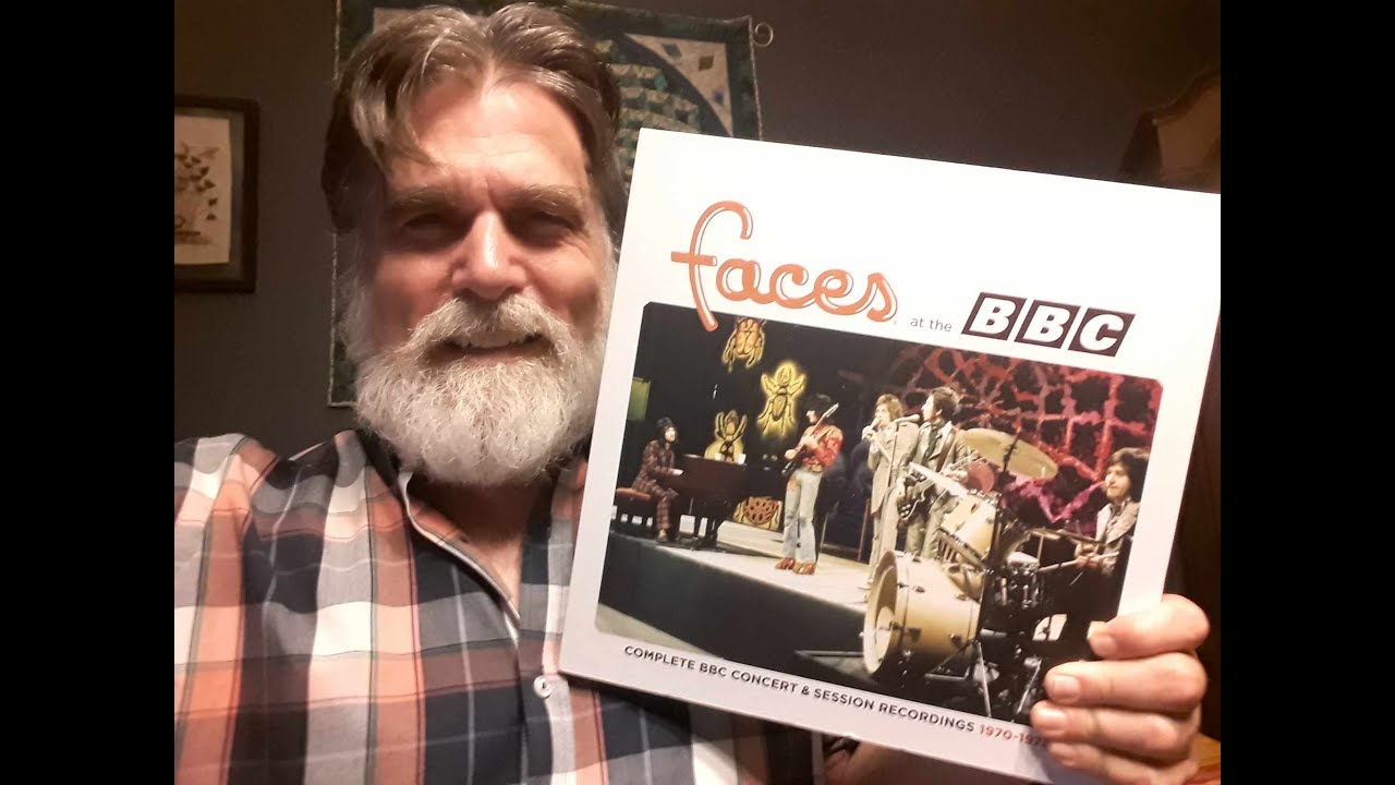 Распаковка: Faces - Live at the BBC. Бокс-сет из 8 CD и 1 Blu-ray дисков.