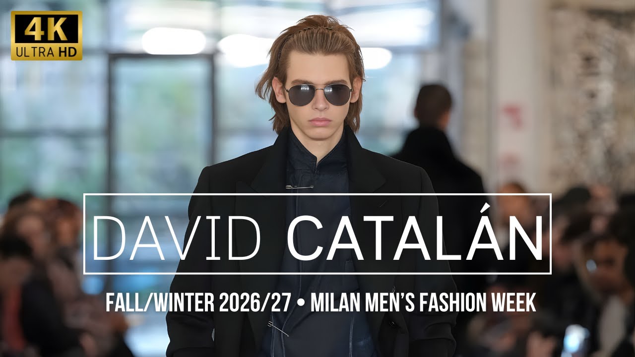 DAVID CATALÁN Men's Autumn/Winter 2026/27: Winter Reinvented, Man Inspired