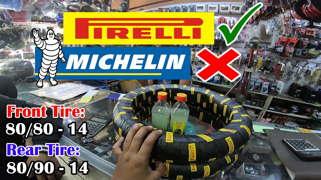 Ano mas magandang gulong Pirelli Diablo or Michelin Pilot Street? | Yamaha Mio i 125 custom tire