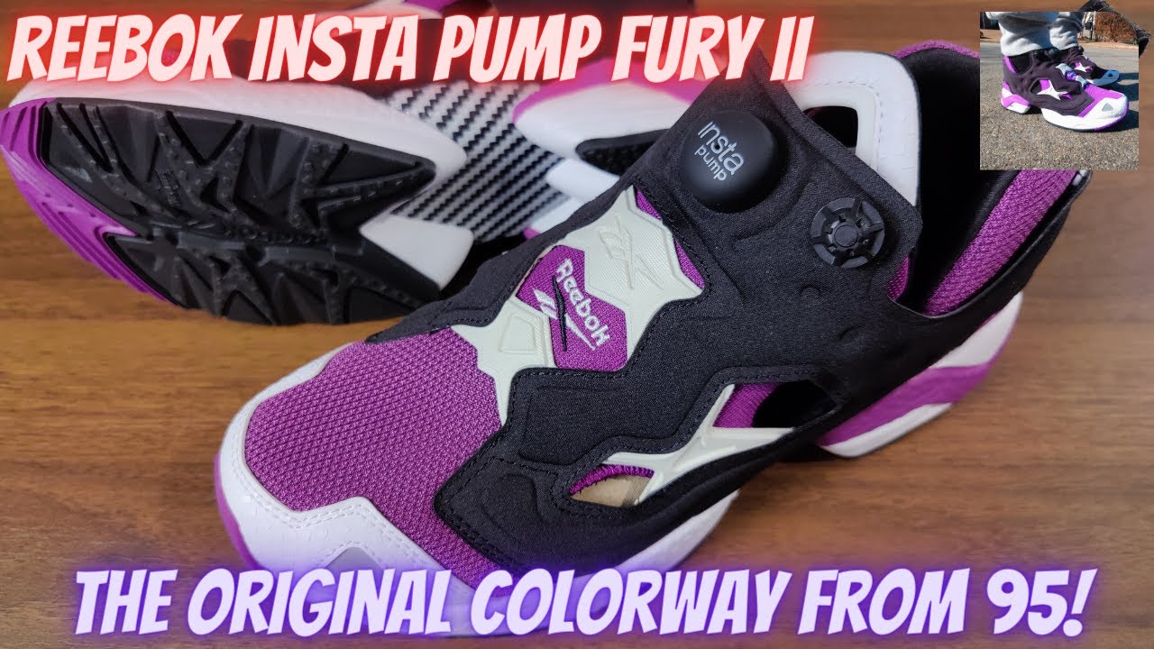 Reebok Insta Pump Fury 95 - The OG Purple Colorway!