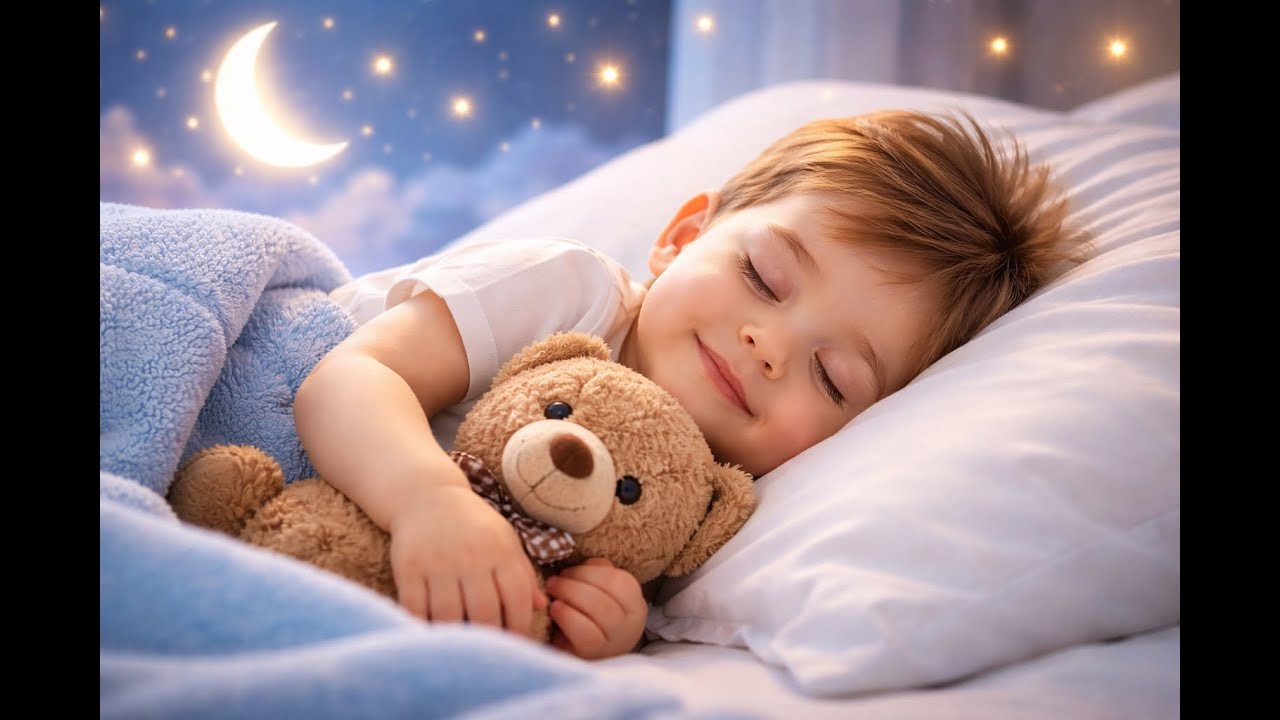 5+ Hours Baby Sleep Music | Peaceful Instrumental Lullaby for Deep Kids Sleep 🌙 
