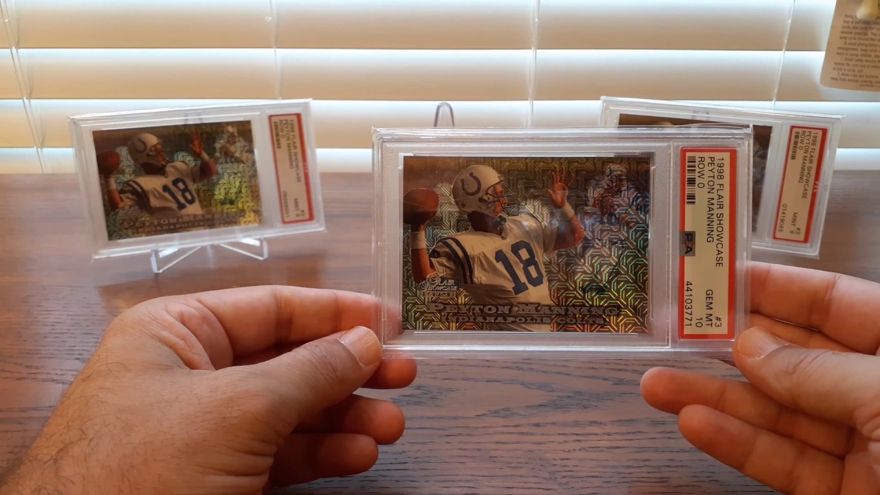 Investing $4,000 in Peyton Manning rookie cards!