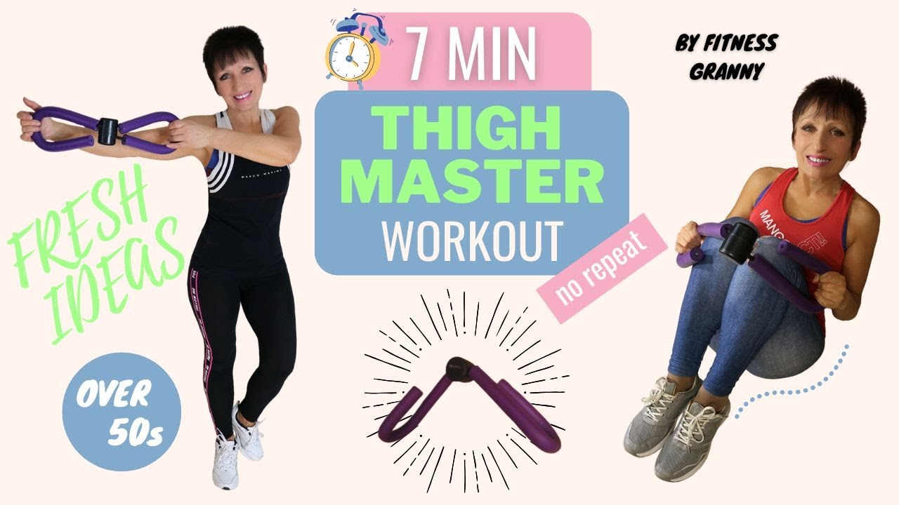 7 MIN THIGH MASTER WORKOUT – FRESH IDEAS for your THIGH TONER TRAINING (no repeat)