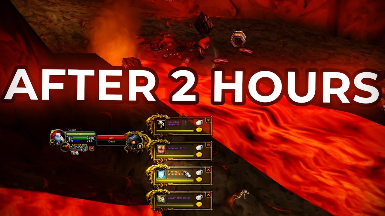 They killed Garr with 2 people  - WoW TBC: Funniest Moments (Ep.21)