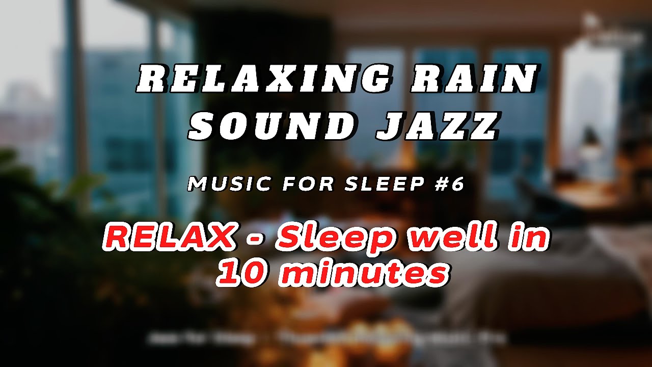 4K Spring - Nightly Sleep Jazz Piano Music with Rain Sounds – Soft Jazz Instrumental - ThuanMT #6