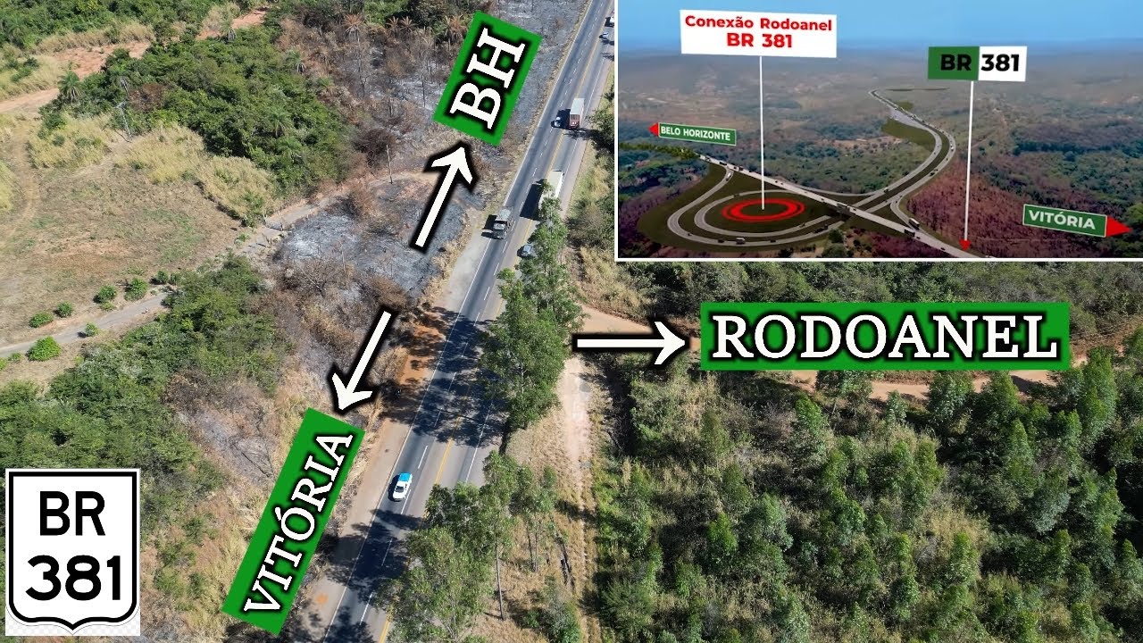 RODOANEL RMBH - LOCAL EXATO da CONEXÃO!