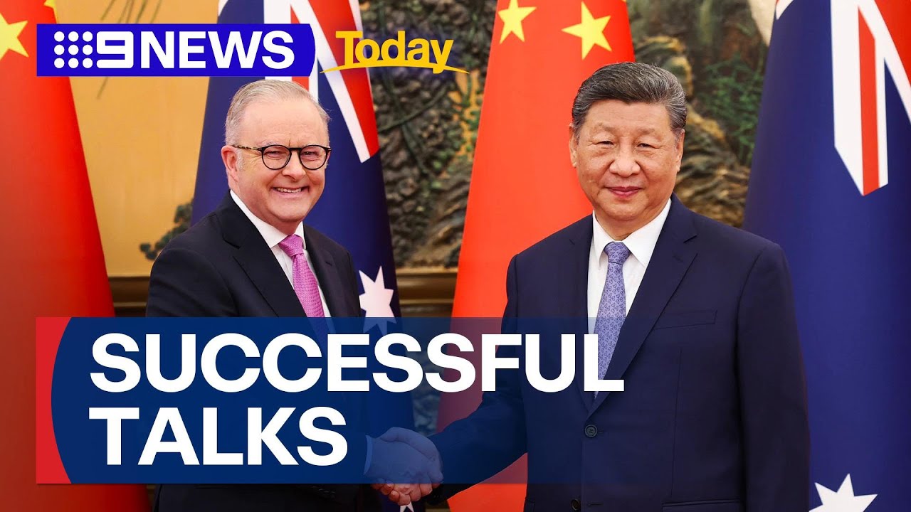 PM Albanese hails talks with China’s President as successful | 9 News Australia