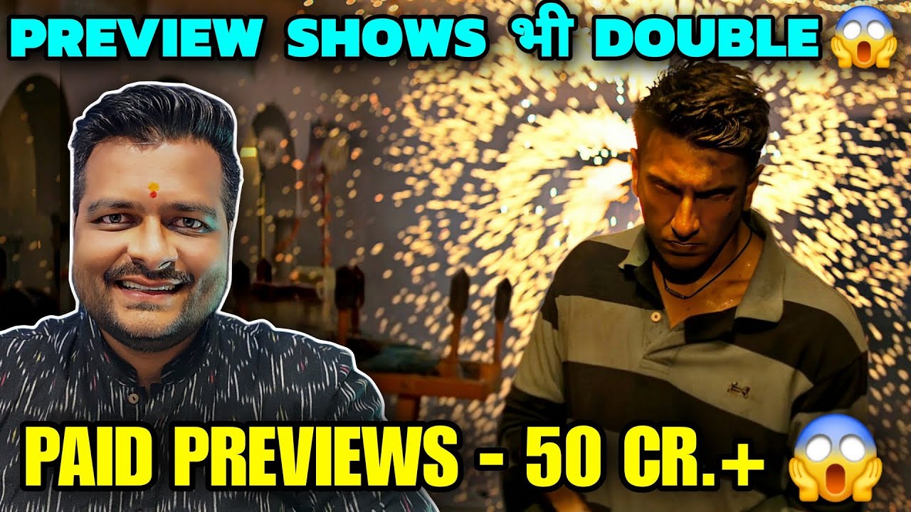 Dhurandhar 2 Paid Previews Advance Booking 🔥 Unstoppable 😱