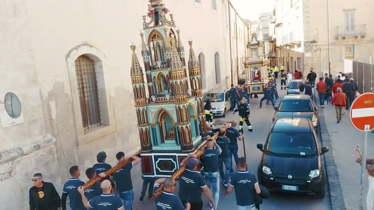 uscita dei ceri Sant' angelo 2024