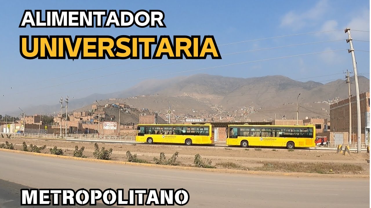El fin de la avenida Universitaria | Recorrido en un bus alimentador del Metropolitano | Lima Perú