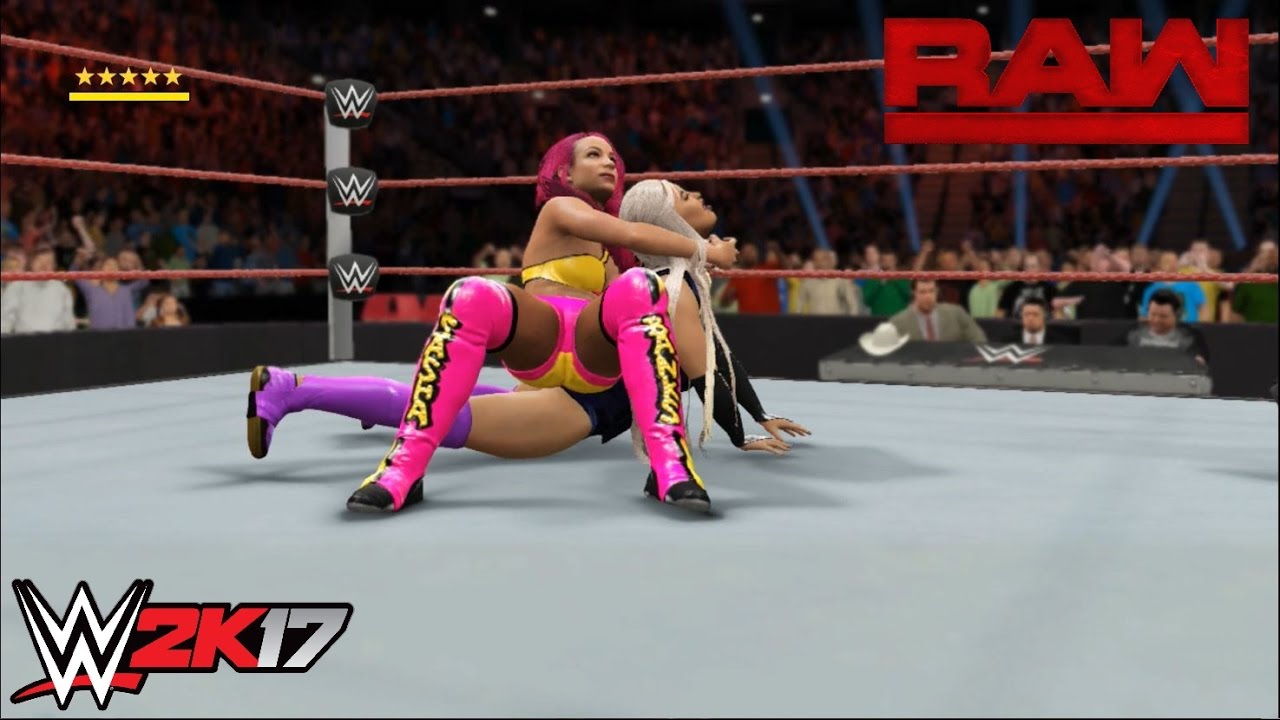 WWE 2K17 - Sasha Banks vs. Dana Brooke | Monday Night Raw