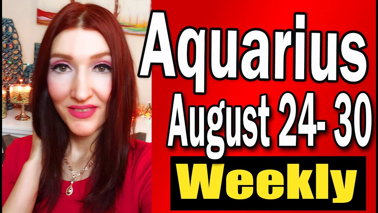 Aquarius OMG! SO EXCITED FOR YOU THEY ARE FINALLY HERE! AUGUST 24 TO 30