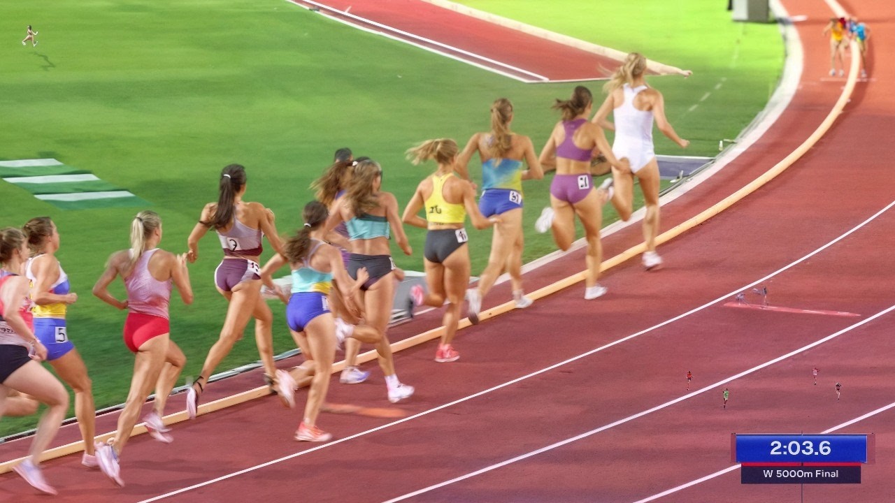 The INSANE Women’s 5000m Team USA Obliterates the Field in the Last Laps