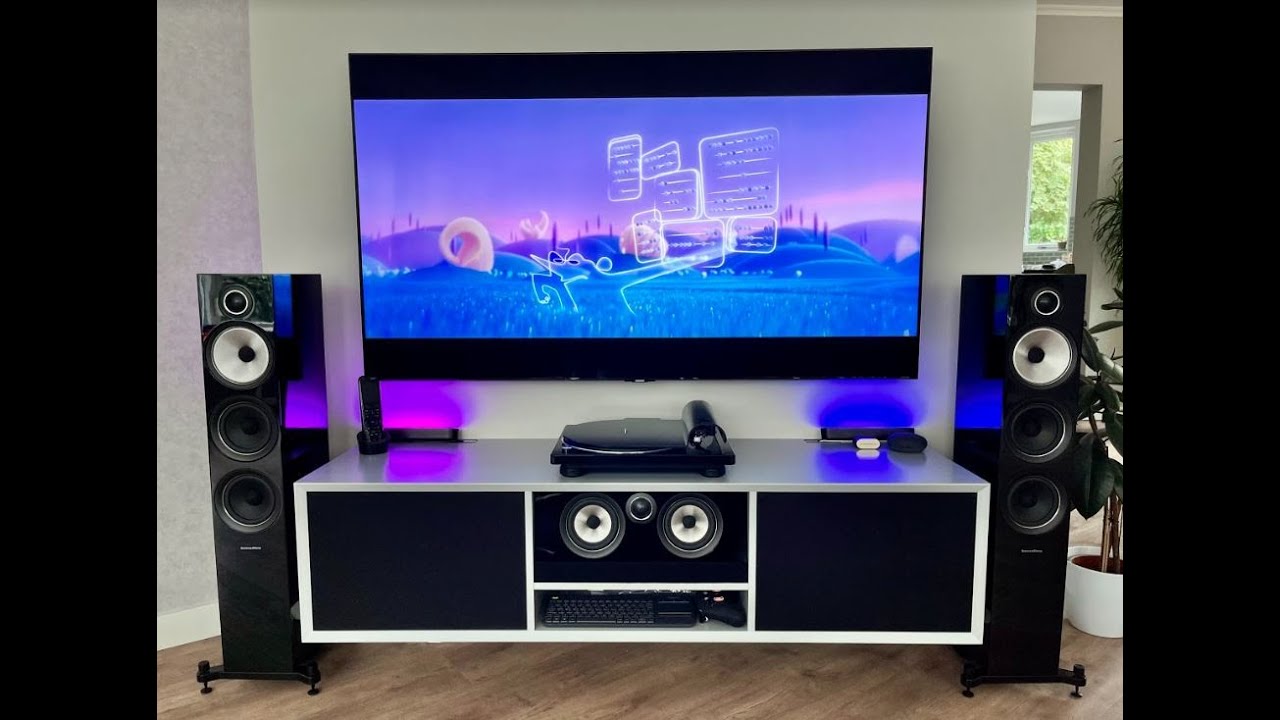 Bowers & Wilkins 704 S2 - Denon AVC-X4700H - Hometheater System