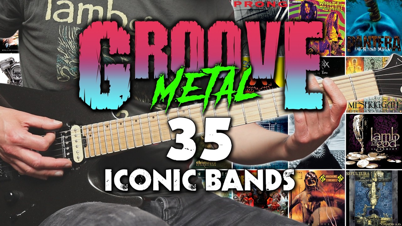 35 Iconic GROOVE METAL Bands
