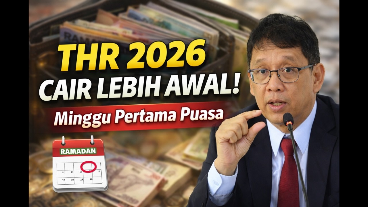 • Resmi! Inilah Jadwal Pencairan THR 2026 bagi PNS, PPPK, TNI, Polri, hingga Pensiunan