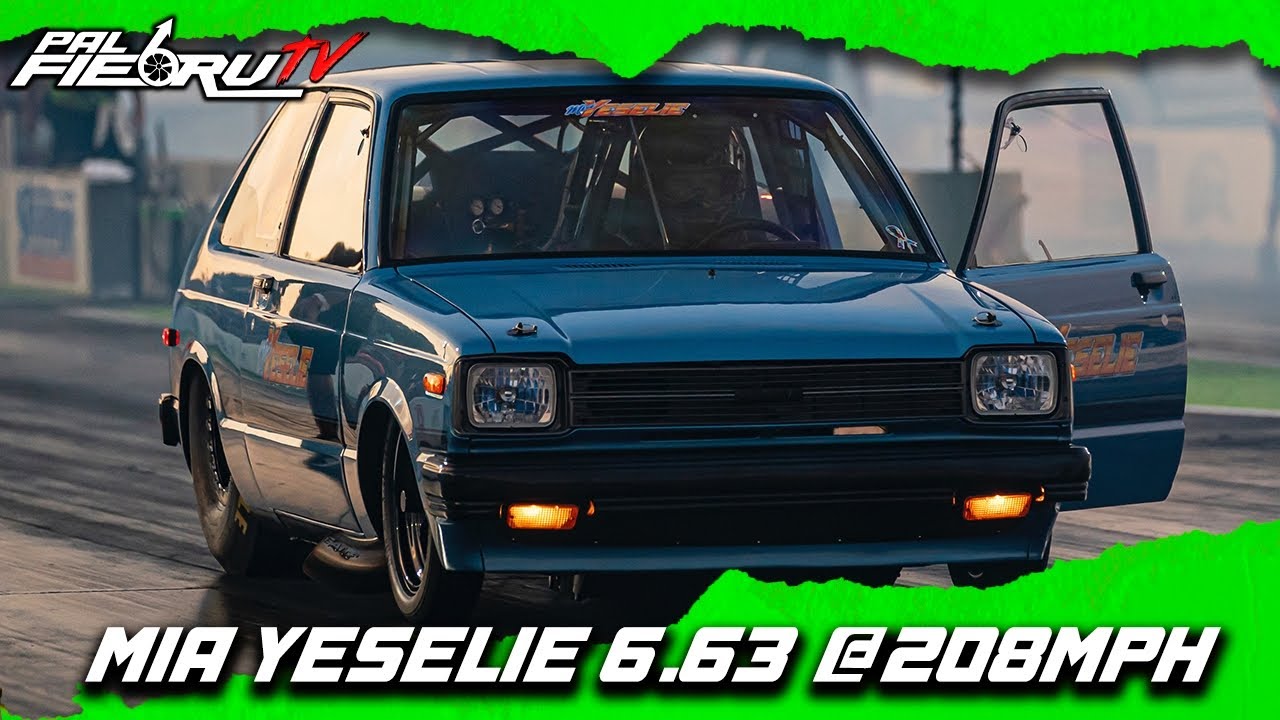 MIA YESELIE NEW RECORD 6.63 @208MPH STARLET 13B TURBO | THE KING OF THE STARLET SHOOTOUT 2023 OSW