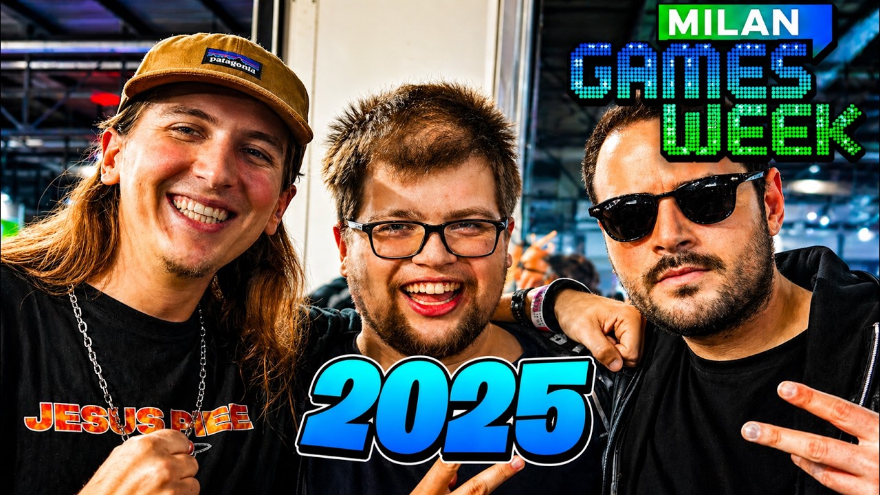 L MIA ESPERIENZA ALLA GAMESWEEK 2025 NON CI CREDO😱
