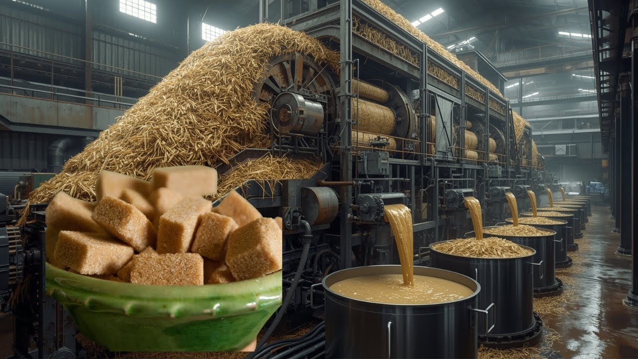 Découvrez Comment le Sucre est Fabriqué dans une Usine de Classe Mondiale
