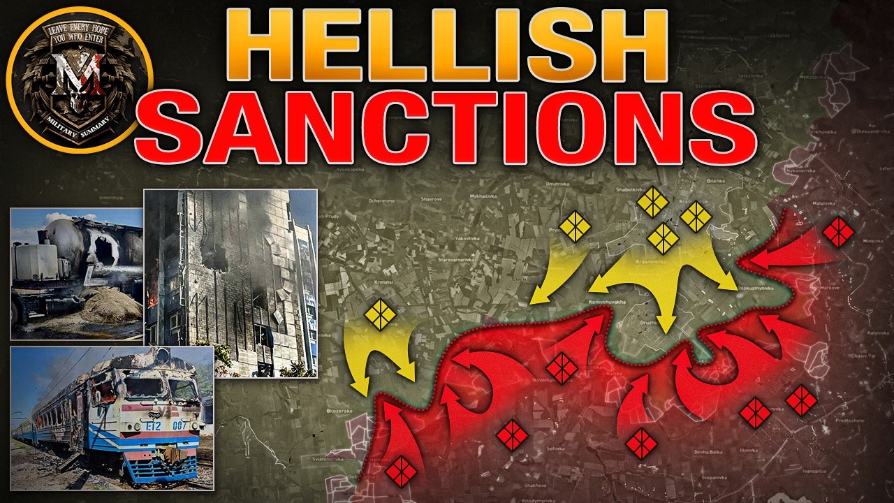 THE ODESA CAULDRON IS COMPLETE🌊 TRUMP'S HELLISH SANCTIONS🔥 FIVE SETTLEMENTS FALL🪖 MS 2026.09.19